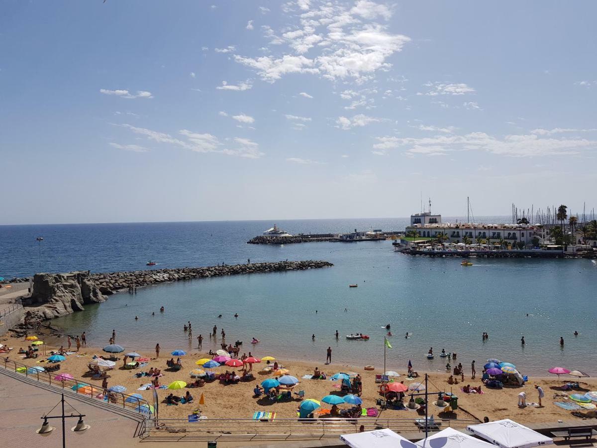 Appartement Teresita Mogamar Beachfront à Puerto De Mogan Extérieur photo